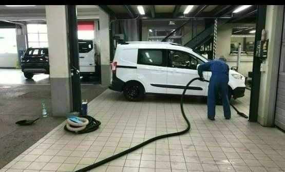 installations d'aspiration pour les stations de lavage auto