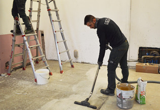 aspirazione cantiere