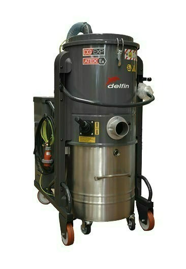 atex internal zone 20 and external zone 21 certified industrial vacuum  DG 50 EXP Z20/21 - II 1/2D