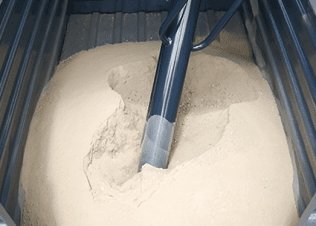 alte prestazioni per l'aspirazione di grandi quantità di materiali