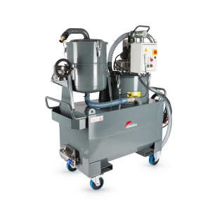 Aspiratore industriale per svuotamento vasche e serbatoi TC400 IF